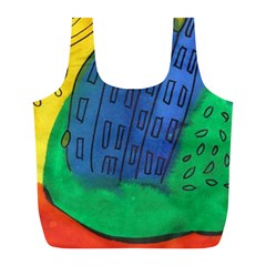 City Full Print Recycle Bags (l)  by snowwhitegirl