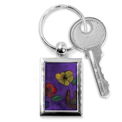 Flowers Key Chains (rectangle)  by snowwhitegirl