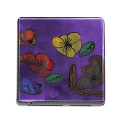 Flowers Memory Card Reader (square) by snowwhitegirl