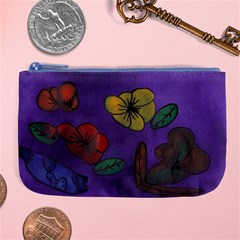 Flowers Large Coin Purse