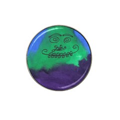 Smiling Mountain Hat Clip Ball Marker