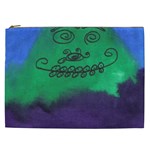 Smiling Mountain Cosmetic Bag (XXL)  Front