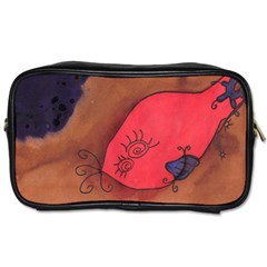 Red Worm Toiletries Bags 2-side