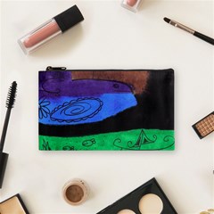 Purple Whale Cosmetic Bag (small) 