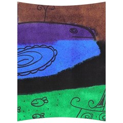 Purple Whale Back Support Cushion