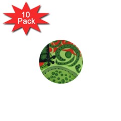 Turtle 1  Mini Buttons (10 Pack)  by snowwhitegirl