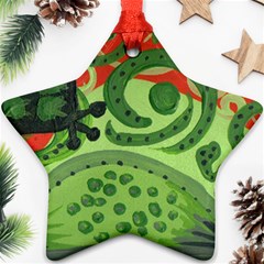 Turtle Star Ornament (two Sides) by snowwhitegirl