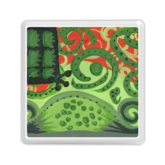 Turtle Memory Card Reader (square)  by snowwhitegirl