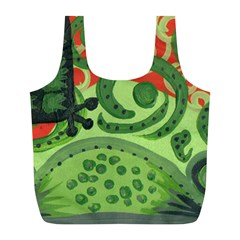 Turtle Full Print Recycle Bags (l)  by snowwhitegirl