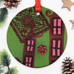 Kite In The Sky Ornament (round) by snowwhitegirl