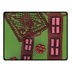 Kite In The Sky Double Sided Fleece Blanket (Small)  45 x34  Blanket Back