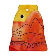 Mountains Bell Ornament (Two Sides)