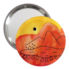 Mountains 3  Handbag Mirrors