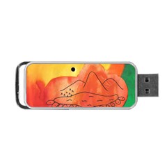 Mountains Portable USB Flash (Two Sides)