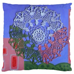 Pink Houses Standard Flano Cushion Case (one Side) by snowwhitegirl