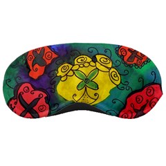 Cross Flowers Sleeping Masks by snowwhitegirl