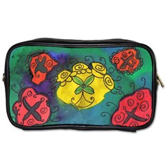 Cross Flowers Toiletries Bags