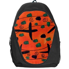 Egg Amongst Crosses Backpack Bag by snowwhitegirl