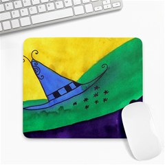 Hat Large Mousepads by snowwhitegirl