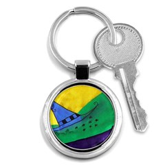 Hat Key Chains (round)  by snowwhitegirl