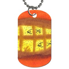 Fish Egg Dog Tag (one Side) by snowwhitegirl