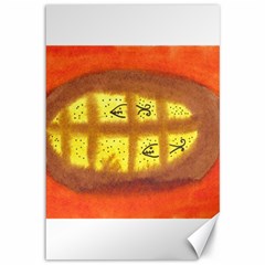 Fish Egg Canvas 12  X 18   by snowwhitegirl