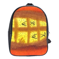 Fish Egg School Bag (xl) by snowwhitegirl