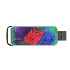 Houses Portable USB Flash (One Side)