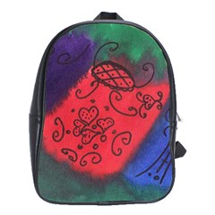 Houses School Bag (xl) by snowwhitegirl