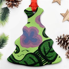 Leaves Christmas Tree Ornament (two Sides)