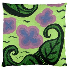 Leaves Large Cushion Case (one Side)