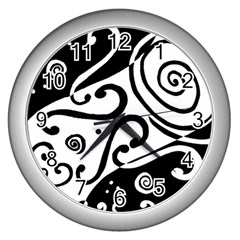 Project 1 Wall Clocks (Silver) 