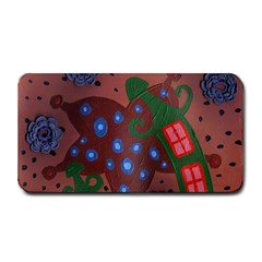 Slanted Green Houses Medium Bar Mats by snowwhitegirl