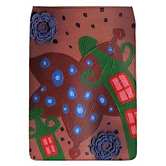 Slanted Green Houses Flap Covers (l)  by snowwhitegirl