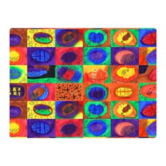 Water Color Eggs Tile Double Sided Flano Blanket (mini)  by snowwhitegirl