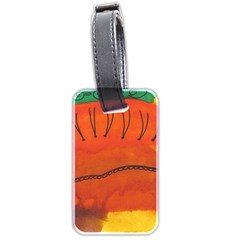 Guy With Weird Haircut Luggage Tags (two Sides) by snowwhitegirl