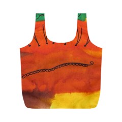 Guy With Weird Haircut Full Print Recycle Bags (m)  by snowwhitegirl