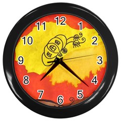 Carriage Wall Clocks (black) by snowwhitegirl