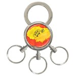 Carriage 3-Ring Key Chains Front