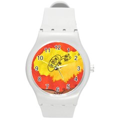 Carriage Round Plastic Sport Watch (m) by snowwhitegirl