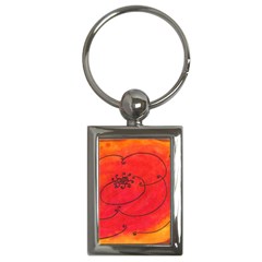 Flower Key Chains (Rectangle) 