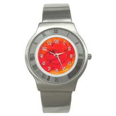 Flower Stainless Steel Watch