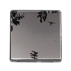 Stop Action Pigeon Memory Card Reader (square) by snowwhitegirl