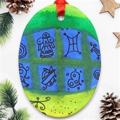 Window Egg Ornament (oval) by snowwhitegirl