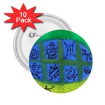 Window Egg 2.25  Buttons (10 pack)  Front