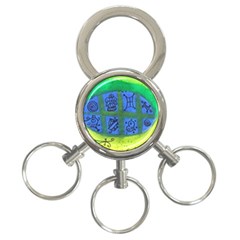 Window Egg 3-ring Key Chains by snowwhitegirl