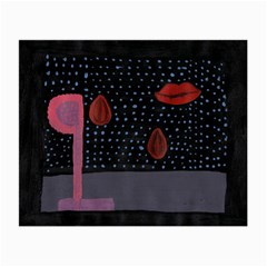 Lips Small Glasses Cloth