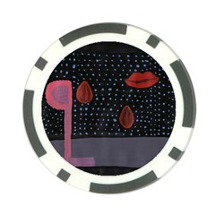 Lips Poker Chip Card Guard (10 Pack)