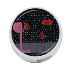 Lips 4-port Usb Hub (two Sides)  by snowwhitegirl