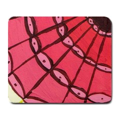 Red Fan Large Mousepads by snowwhitegirl